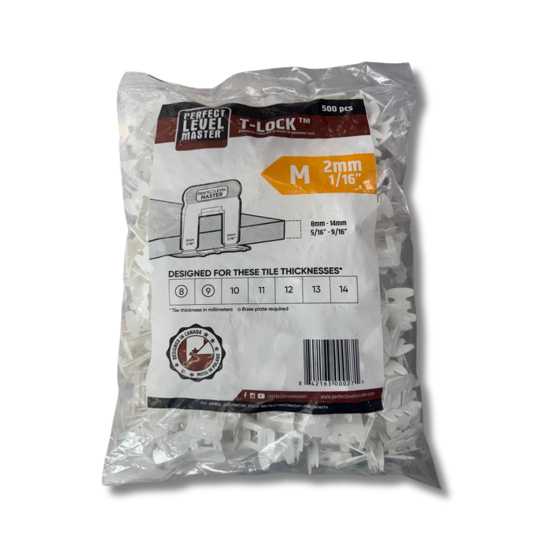Perfect Level Tile Clips � 2 mm, Pack of 500 Pc