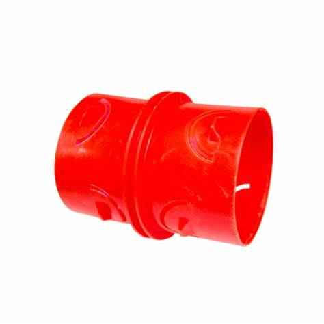 TUBING COUPLER ORANGE 4"