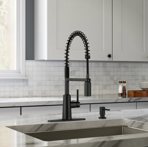 NORI PRE RINSE KITCHEN FAUCET BL