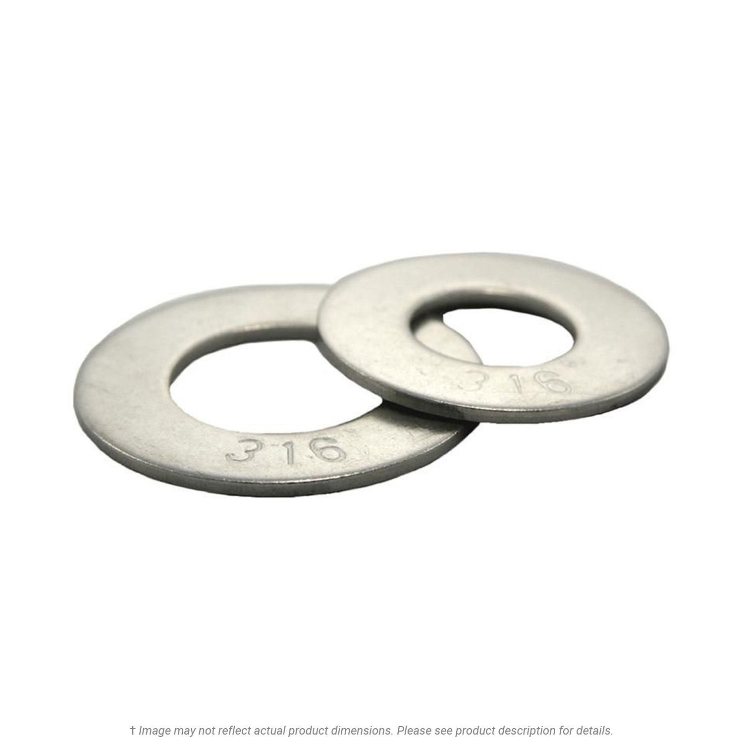 PLAIN STEEL WASHER 3/8 X 2