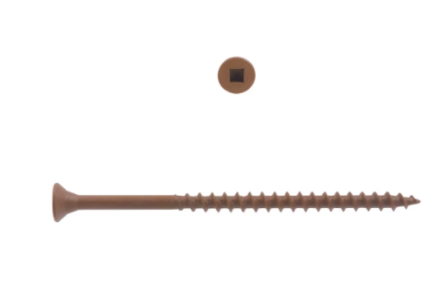 FLAT HEAD DECK SCREWS 8X3"