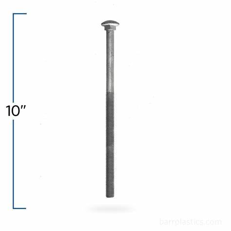 CARRIAGE BOLT UNC H.D.G. 1/2X10
