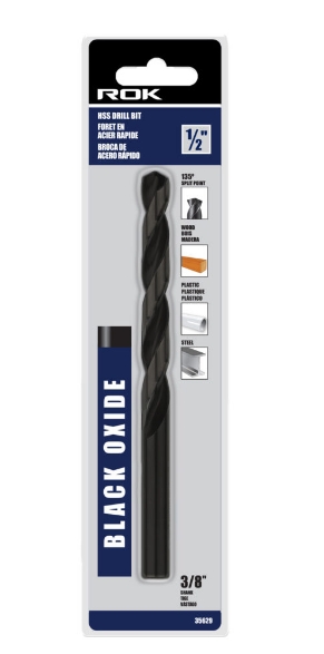 DRILL BIT  HSS 1/2'' 2PC REDUCED