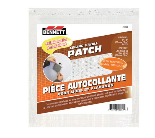 SELF ADHESIVE DRYWALL PATCH 8X8