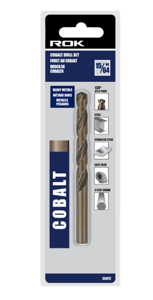 DRILL BIT COBALT 15/64''