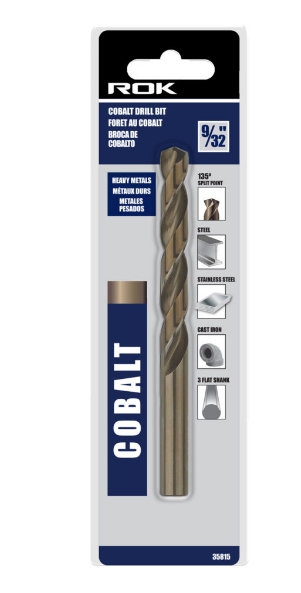 DRILL BIT COBALT 9/32''