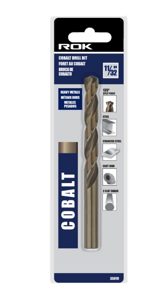 DRILL BIT COBALT 11/32''