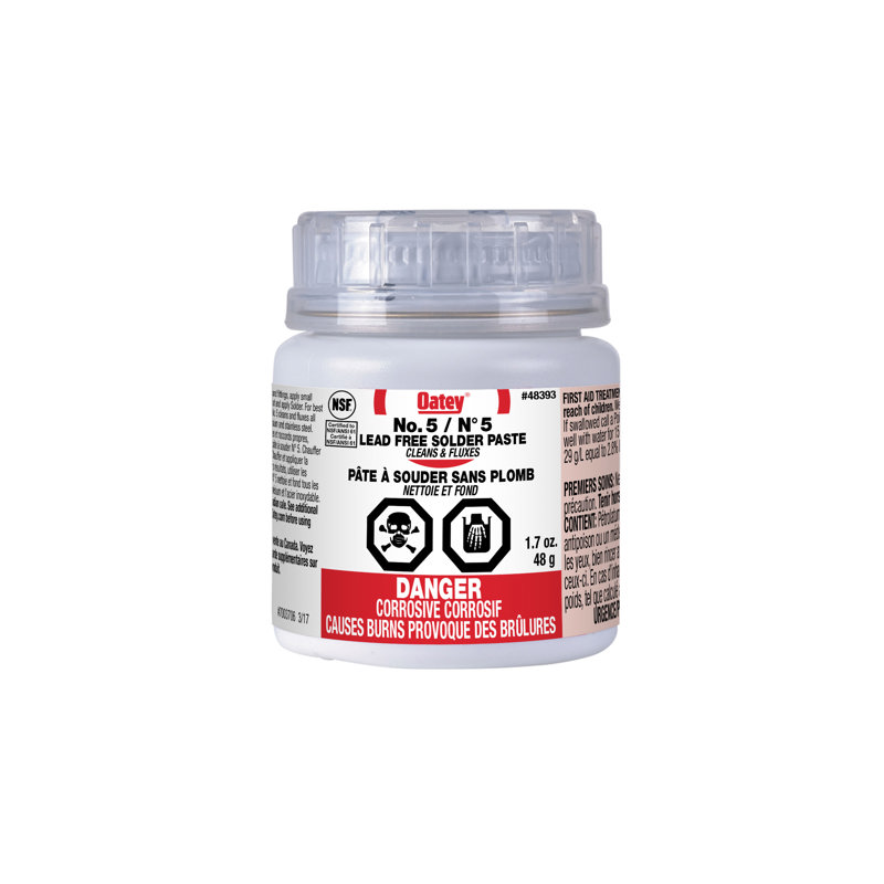 OATEY NO.5 PASTE SOLDER 4 OZ