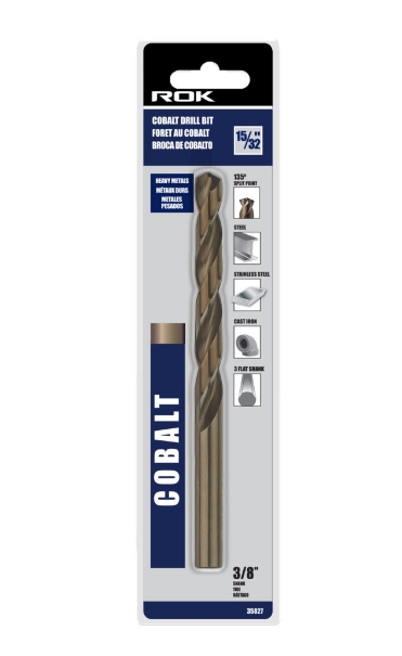 DRILL BIT COBALT 15/32''REDUCED