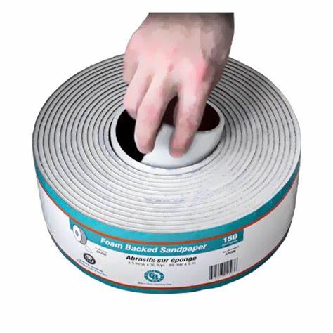 FOAMBACKD SANDPAPR 150GR 3.5"X30