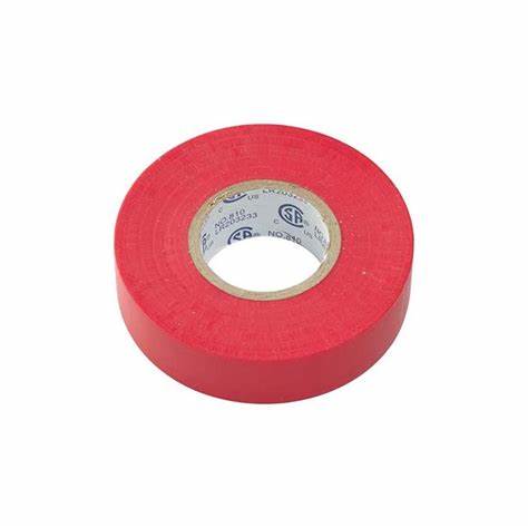 PVC ELECTRICAL TAPE 18MM RED