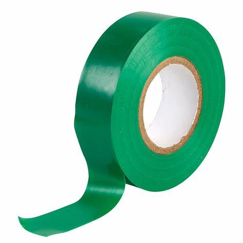 PVC ELECTRICAL TAPE 18MM GREEN