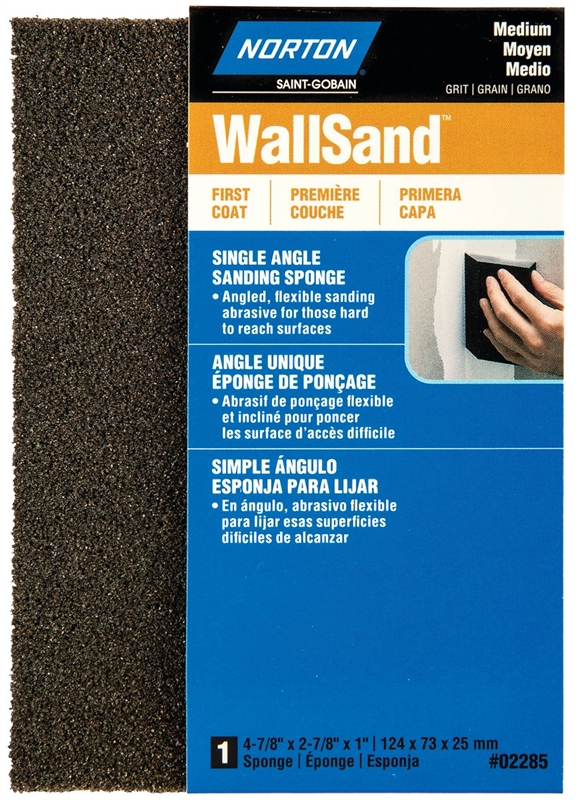 SPONGE SANDING ANGLED