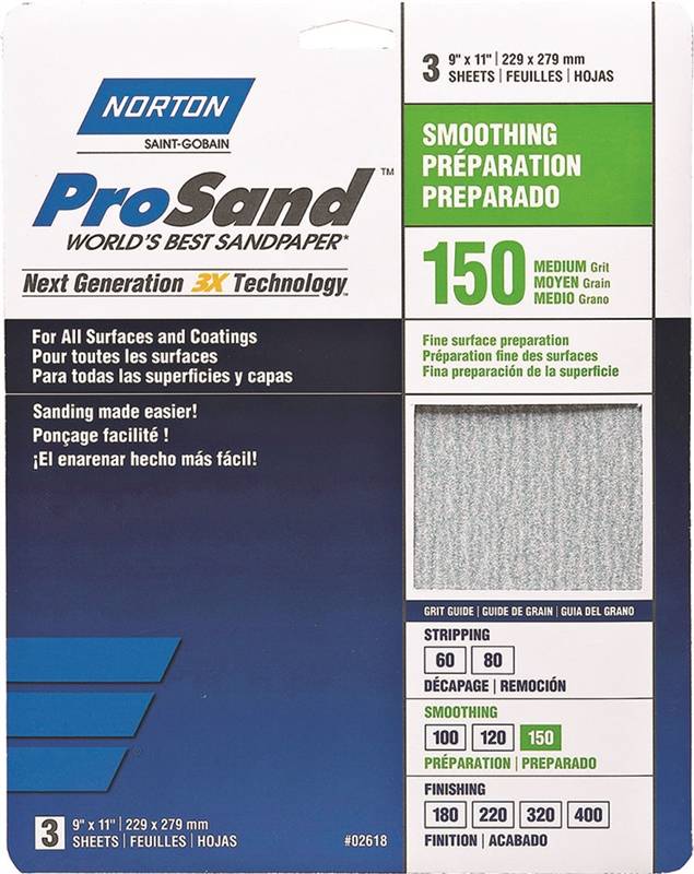 PROSAND HIGH SANDPAPER 150 GRIT