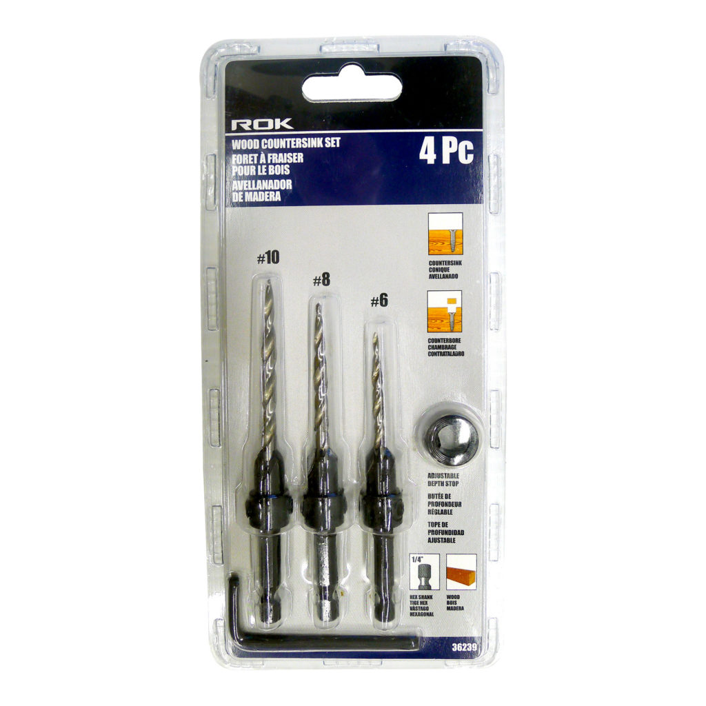 WOOD COUNTERSINK 4PC