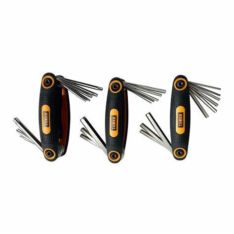 FOLDING HEX KEY 3 PC