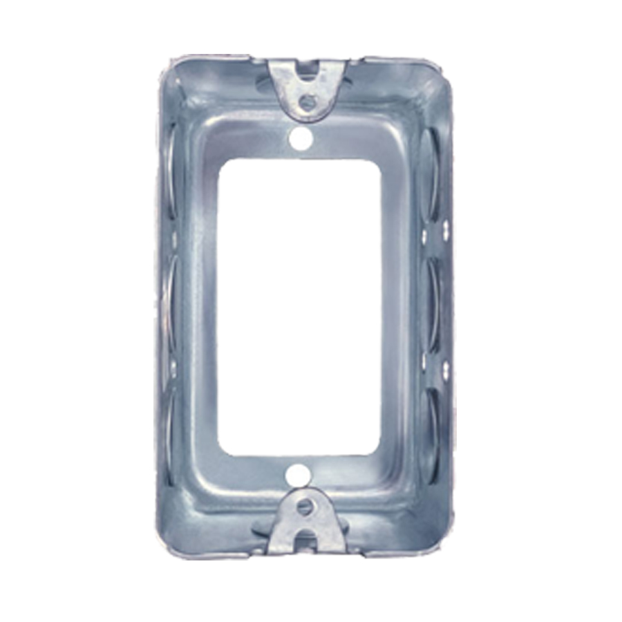 1 GANG BOX WITH EXTENSION RING