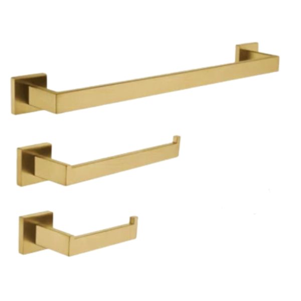 KPT 3 PC SET SQUARE GOLD