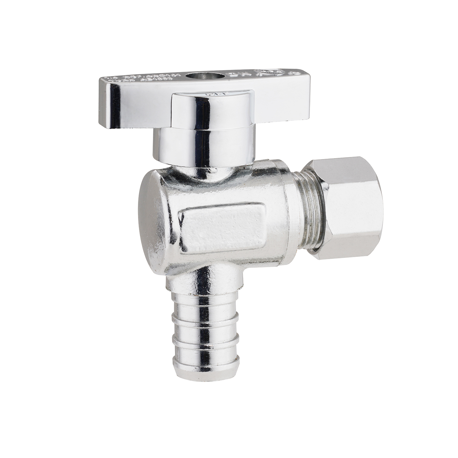 STOP VALVE 1/2" PEX X 1/4"OD