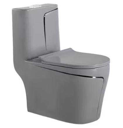 ONE PC TOILET WH&GOLD HF2217Z-WG