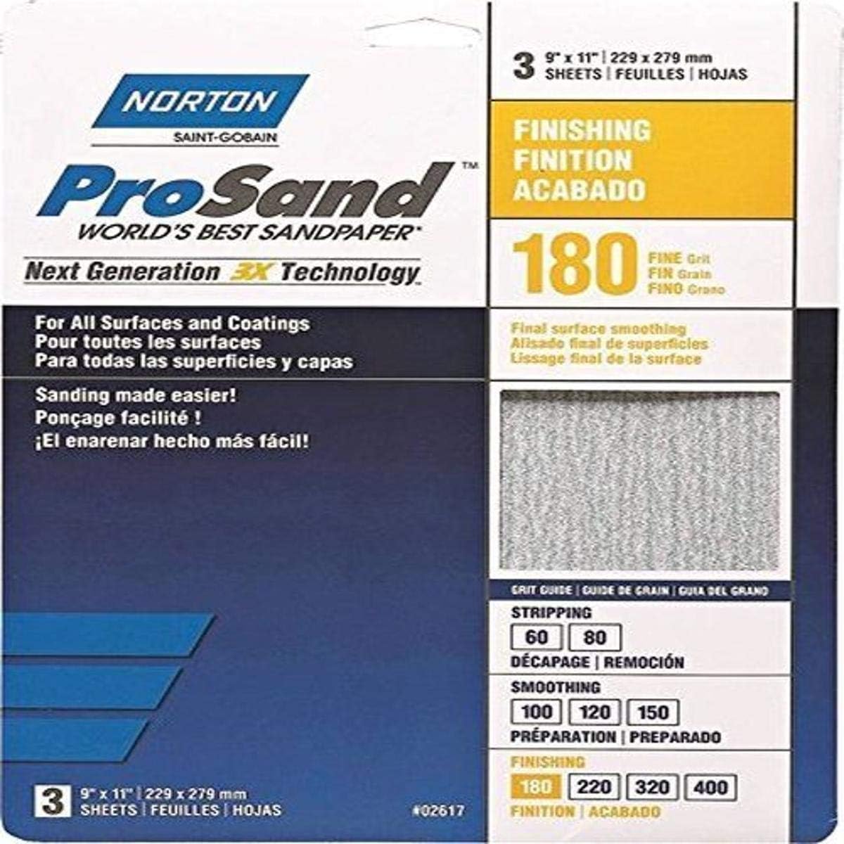 PROSAND HIGH SANDPAPER 130 GRIT