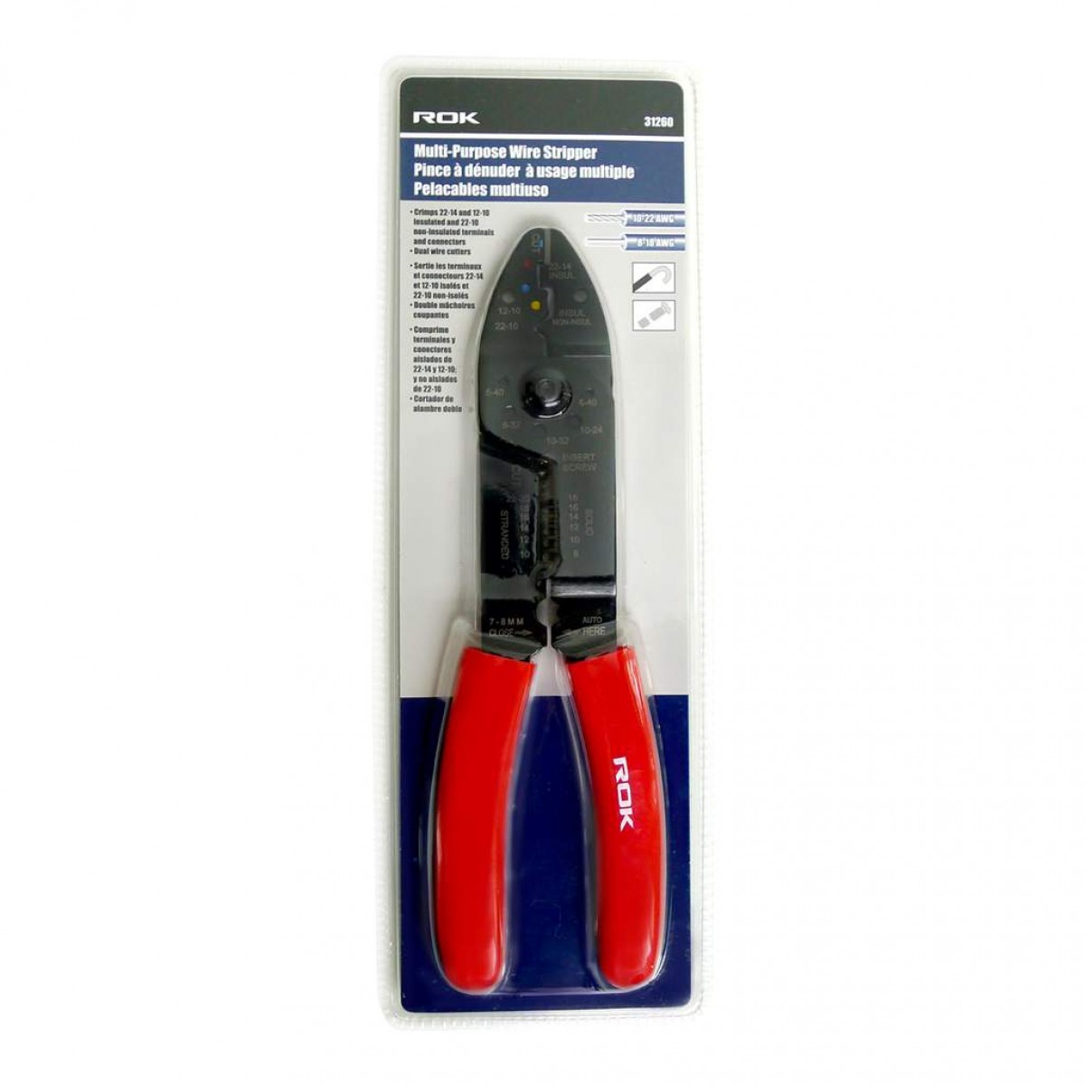 WIRE STRIPPER/CUTTER/CRIMPER
