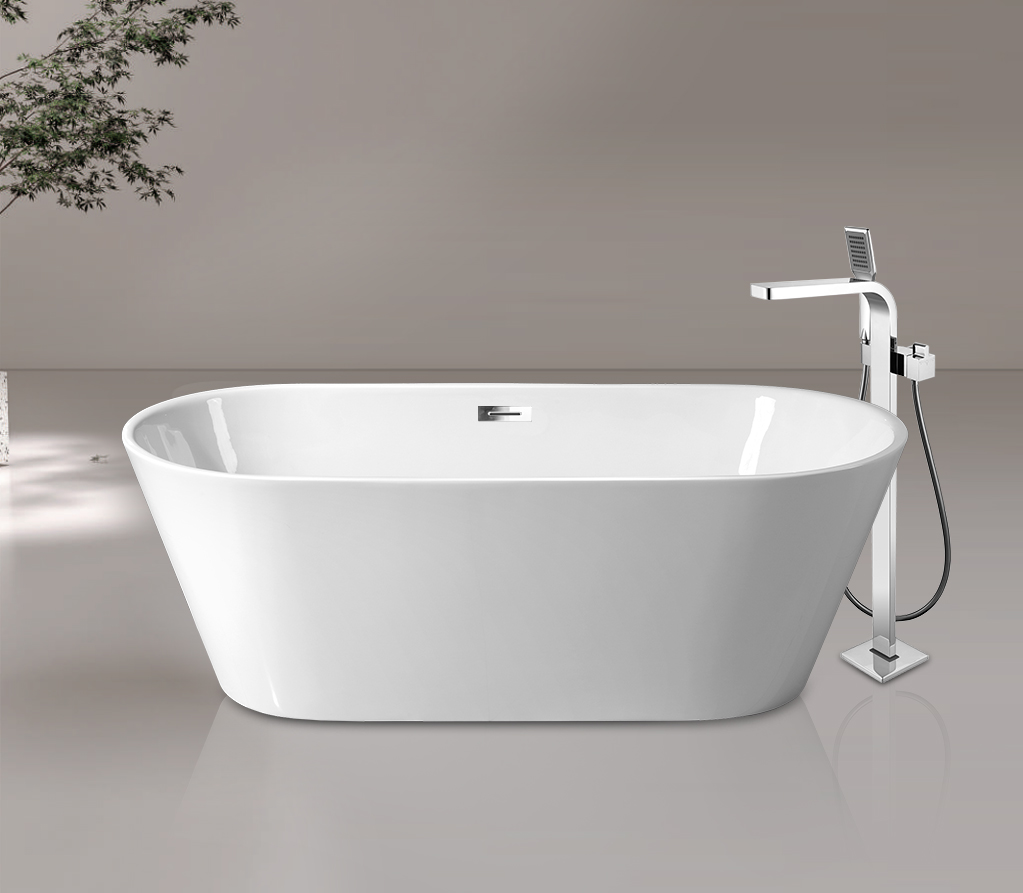 FREESTANDING WHITE TUB 60X30