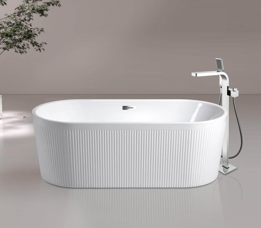 FREESTANDING  WHITE TUB 60X30