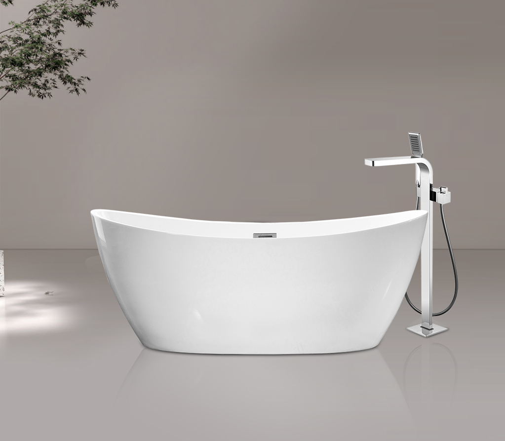 FREESTANDING WHITE TUB 60X30