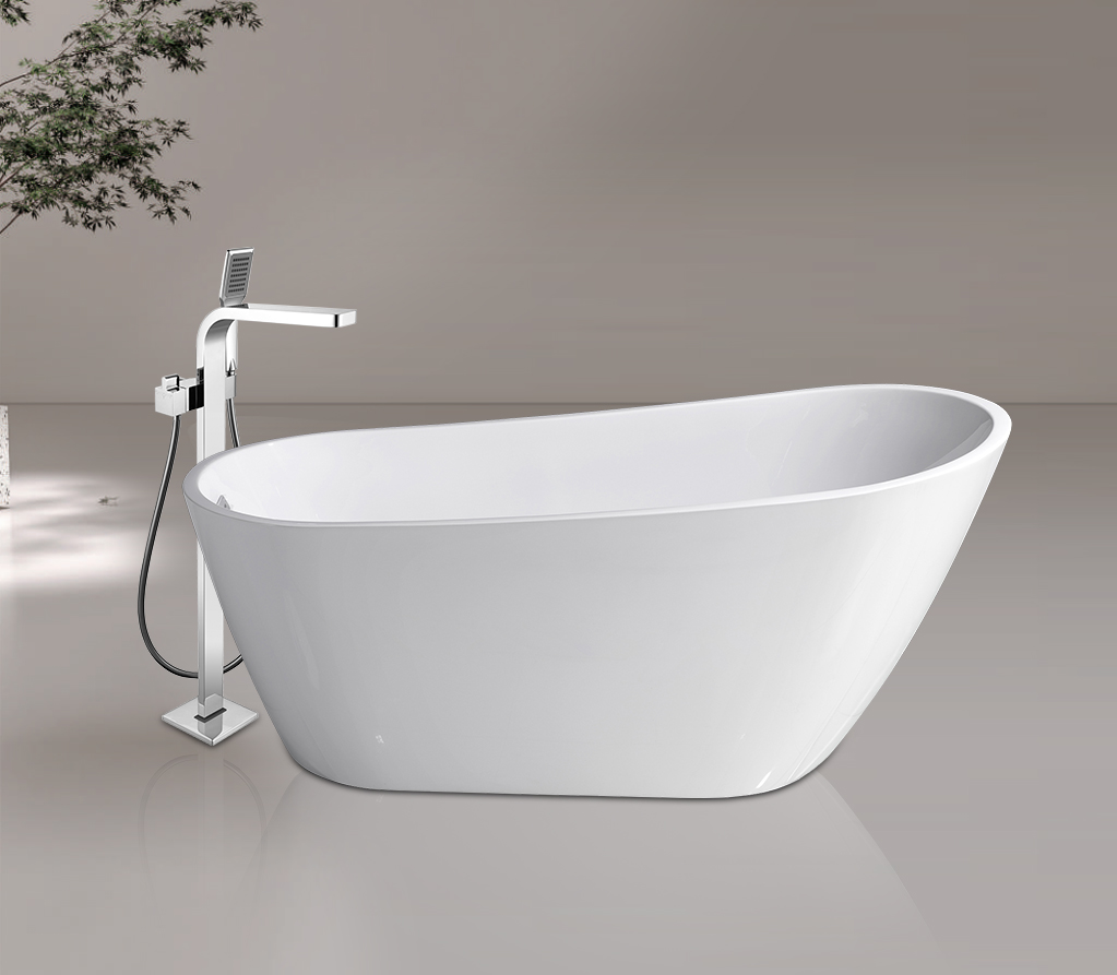 FREESTANDING WHITE TUB 60X30