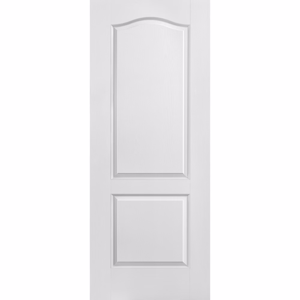 KPT 32-in x 80-in 2-Panel Arch Door Slab