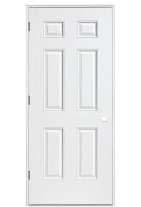 EXTERIOR DOOR 36X80 R SOLID