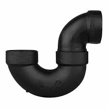KPT ABS P-Trap With U & Less C/O 3"