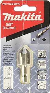 5/8" COUNTERSINK BIT 1/4" HEX