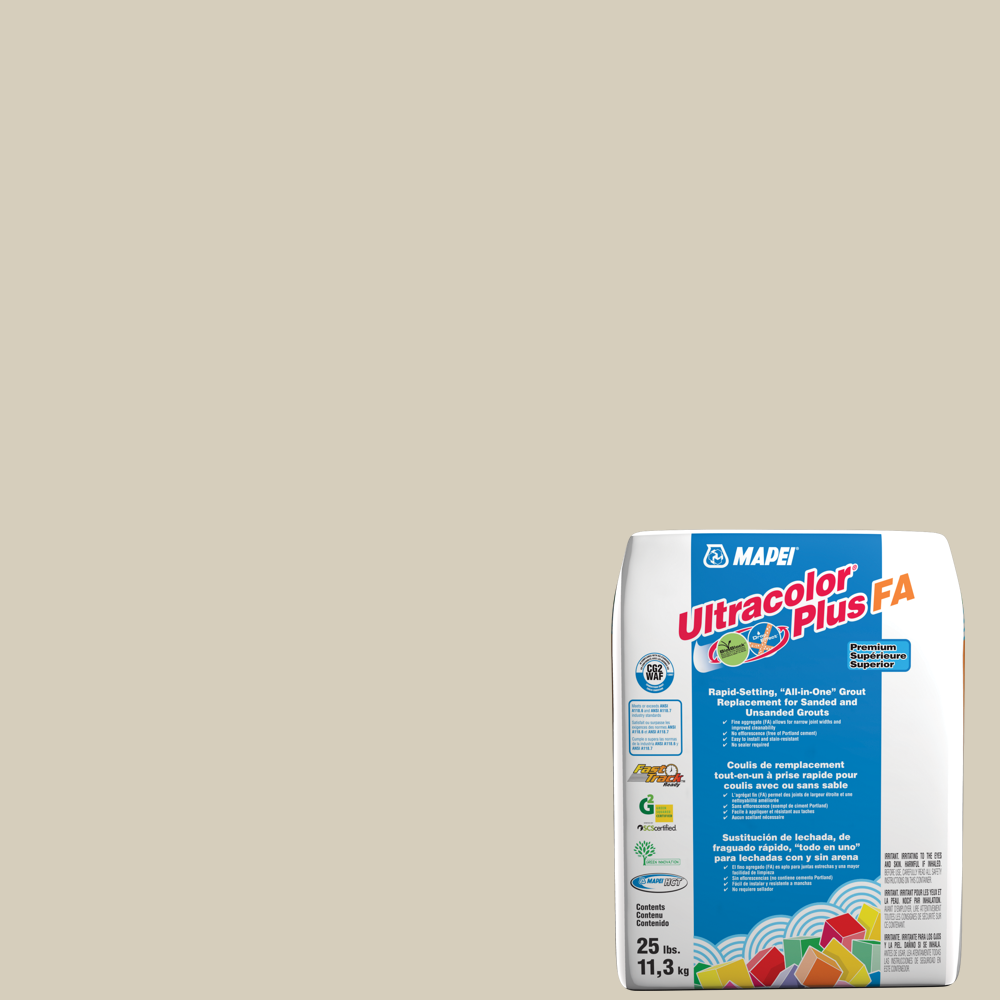 MAPEI Ultracolor Plus FA Grout 5014 Biscuit 25 lbs