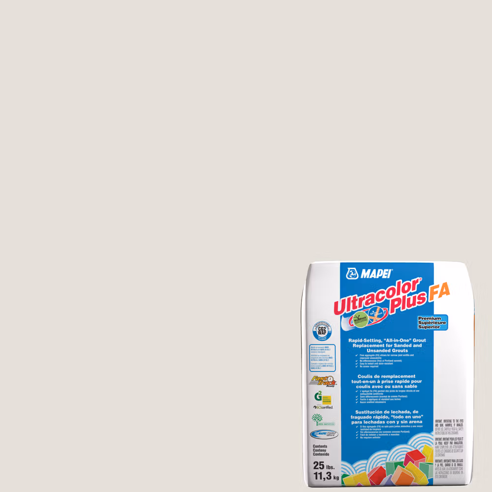 MAPEI Ultracolor Plus FA Grout 5220 Eggshell 25 lbs