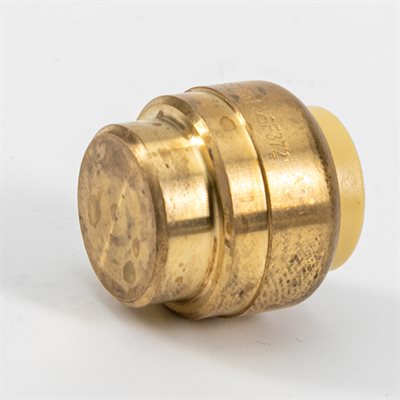 Brass Push-fit End Cap 1"