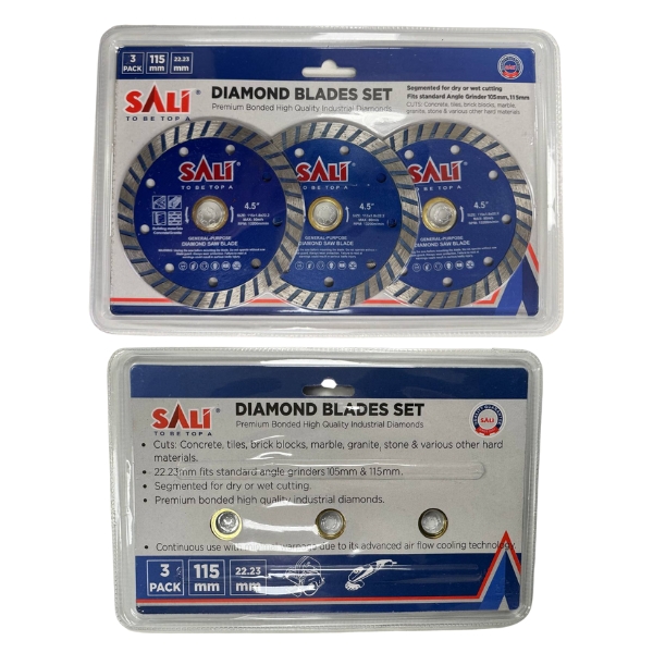 KPT Diamond Saw Blade Set � 3 Pieces