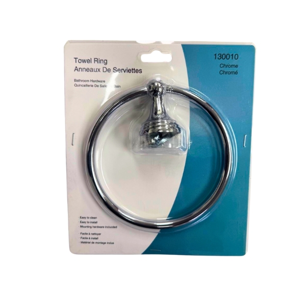 KPT TOWEL RING CHROME