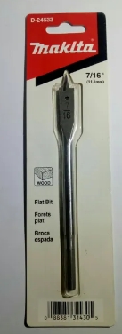 7/16" X 6" SPADE BIT 1/4"