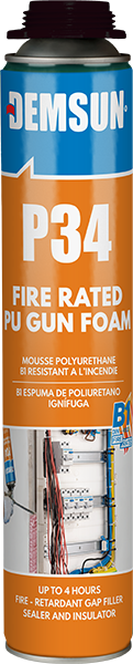 Demsun P34 Fire-Rated Foam � 750 ml