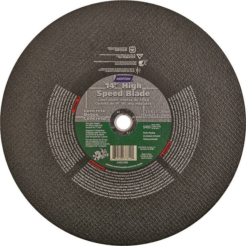 Norton Cut Off Wheel � Concrete 14"