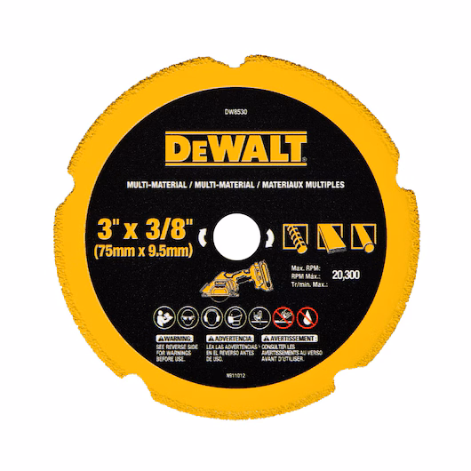 Dewalt Diamond Multi Blade � 3" x 3/8"