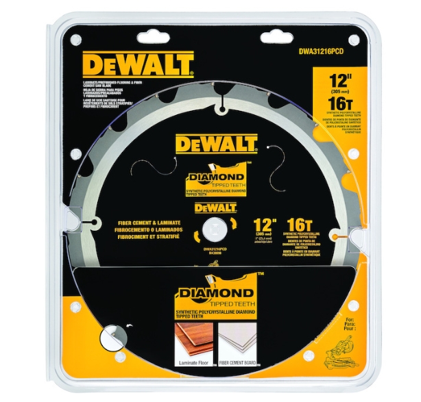 Dewalt Laminate Saw Blade � 12" x 16T