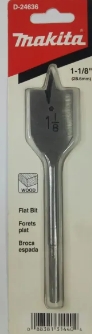 1-1/8" X 6-1/2" SPADE BIT 1/4"