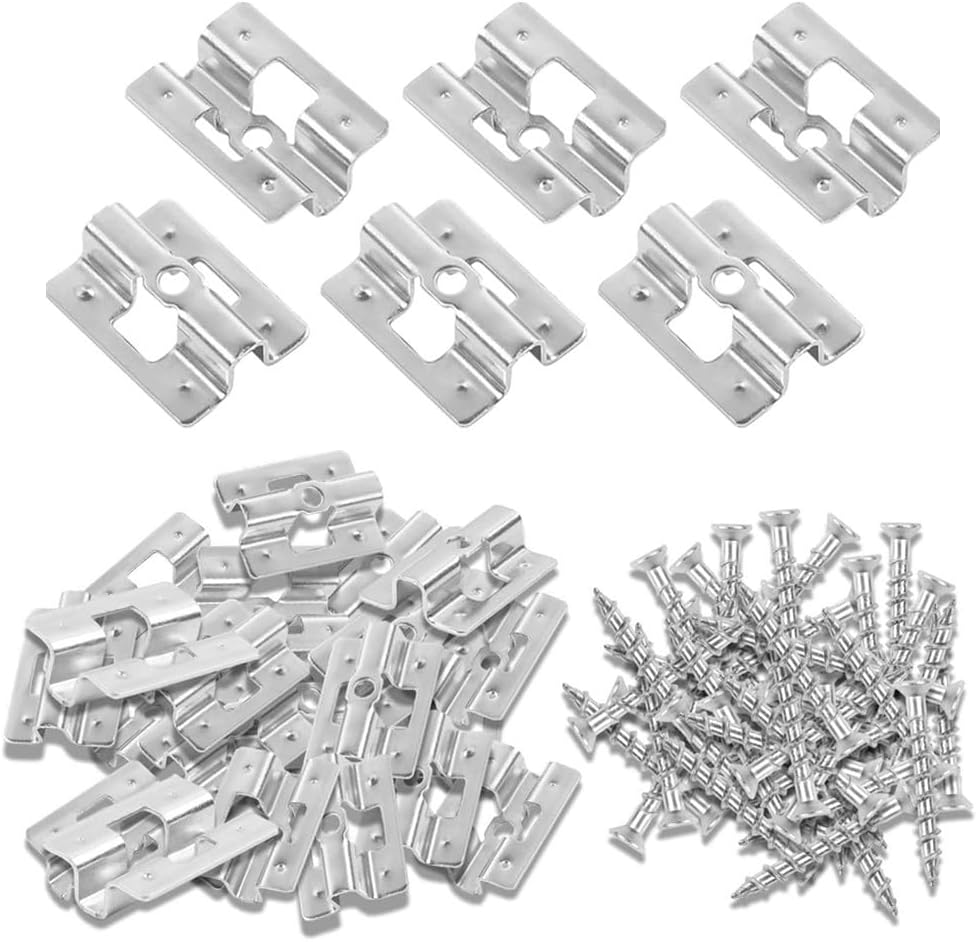 SS DECK CLIPS + SCREW + BIT 100P