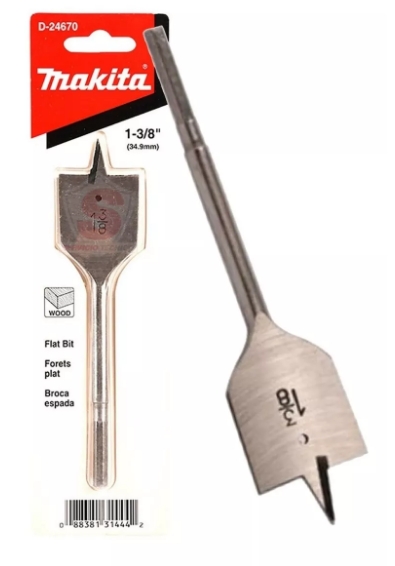 1-3/8" X 6-1/2" SPADE BIT 1/4"