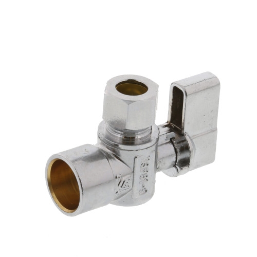 Quarter Turn Angle Valve 1/2" x 3/8" OD