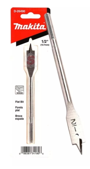 1/2" X 6" SPADE BIT 1/4"