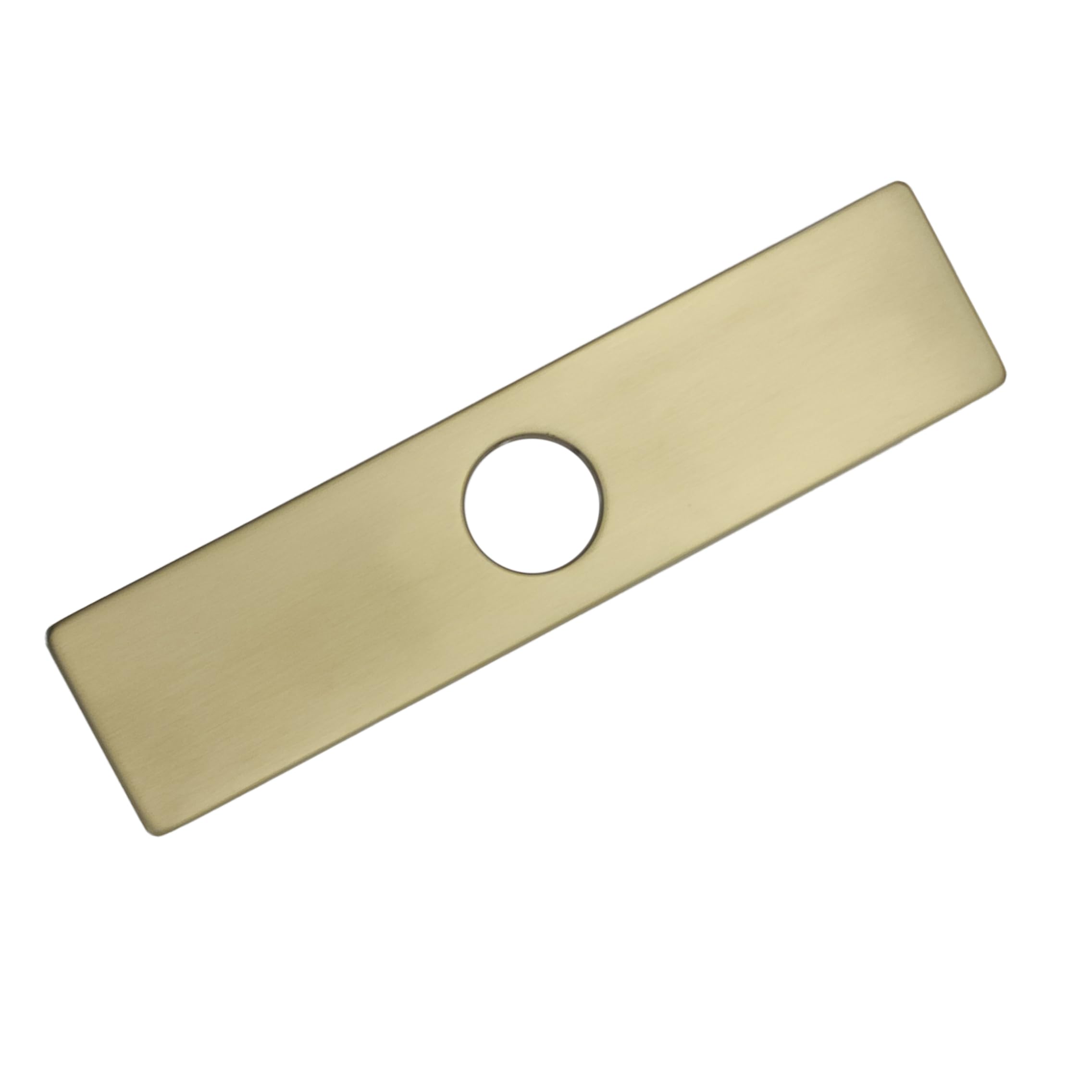 Faucet Plate Square Big - Gold